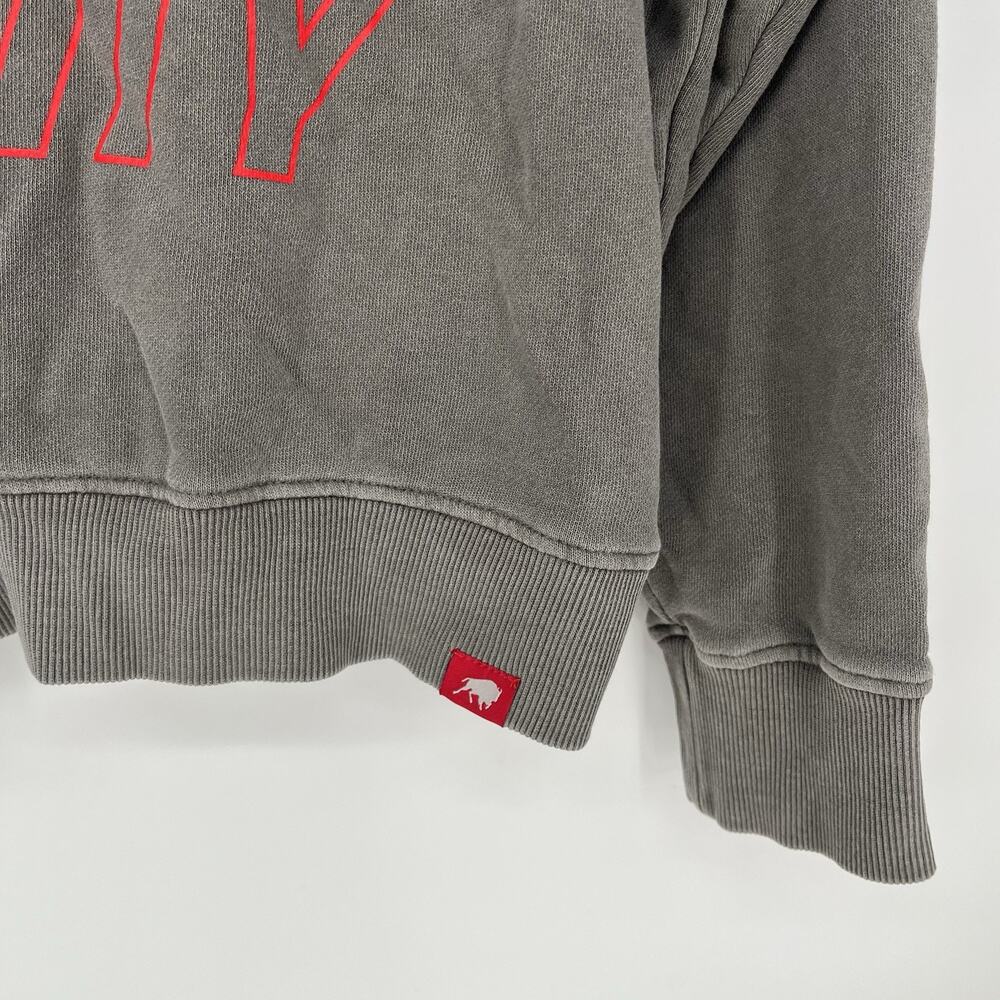 Sportique Rip City Portland Gray Crewneck Sweatshirt Oversized Women's Large - Picture 5 of 7